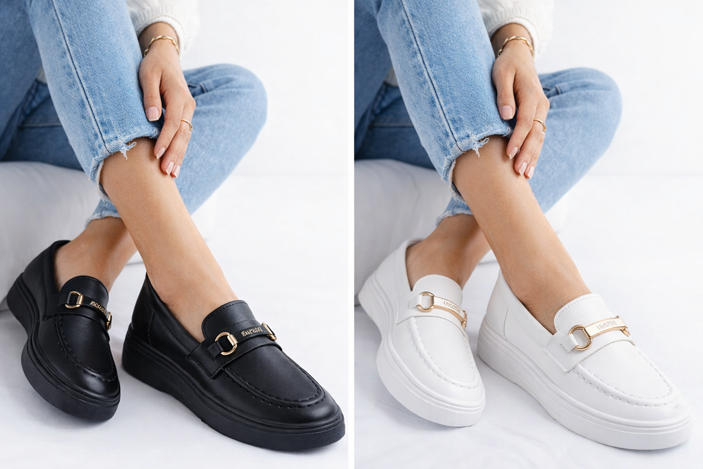 ✨ لوفر نسائي عصري بلمسة ذهبية ✨